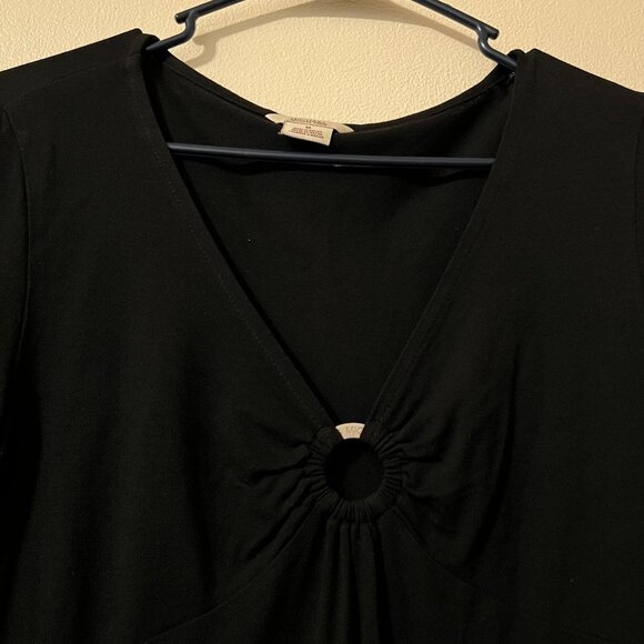 Y2K Michael Kors black half sleeve top (SALE) - Picture 5 of 15